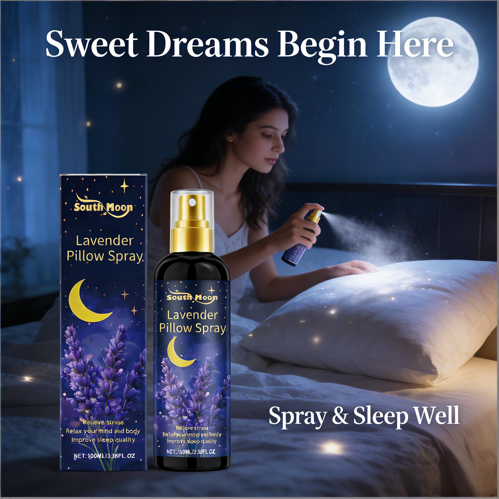 Anti Snore Contour Pillow - Spray para Dormir com Lavanda para