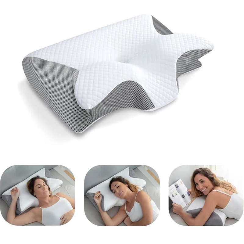 Memory Foam Orthopedic Pillow Neck Pain - 1 almofada cervical de espuma viscoelástica,