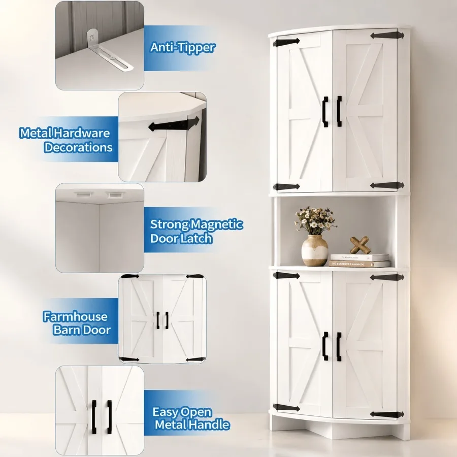Armário de canto alto de 64,8  - Kitchen avaliação e preço