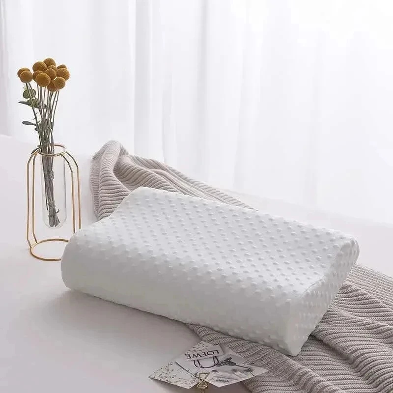 Almofada de suporte para o pes - Memory Foam Orthopedic Pillow Neck Pain avaliação e preço