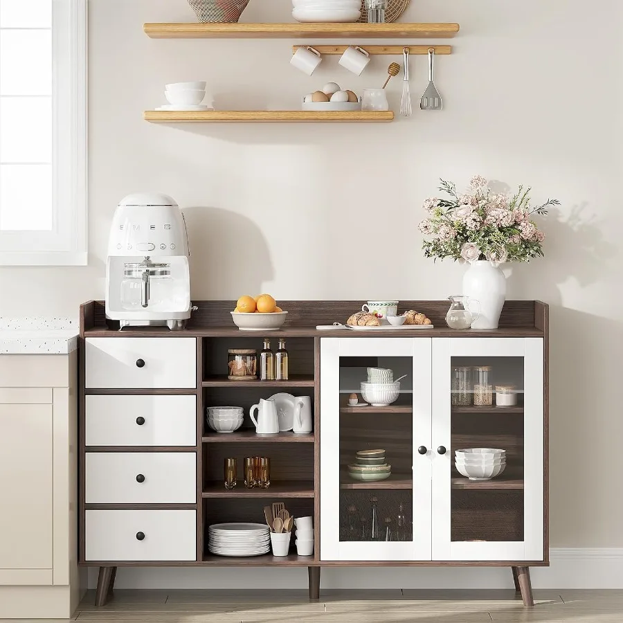 Aparador com Porta de Vidro 55 - Storage & Organization avaliação e preço