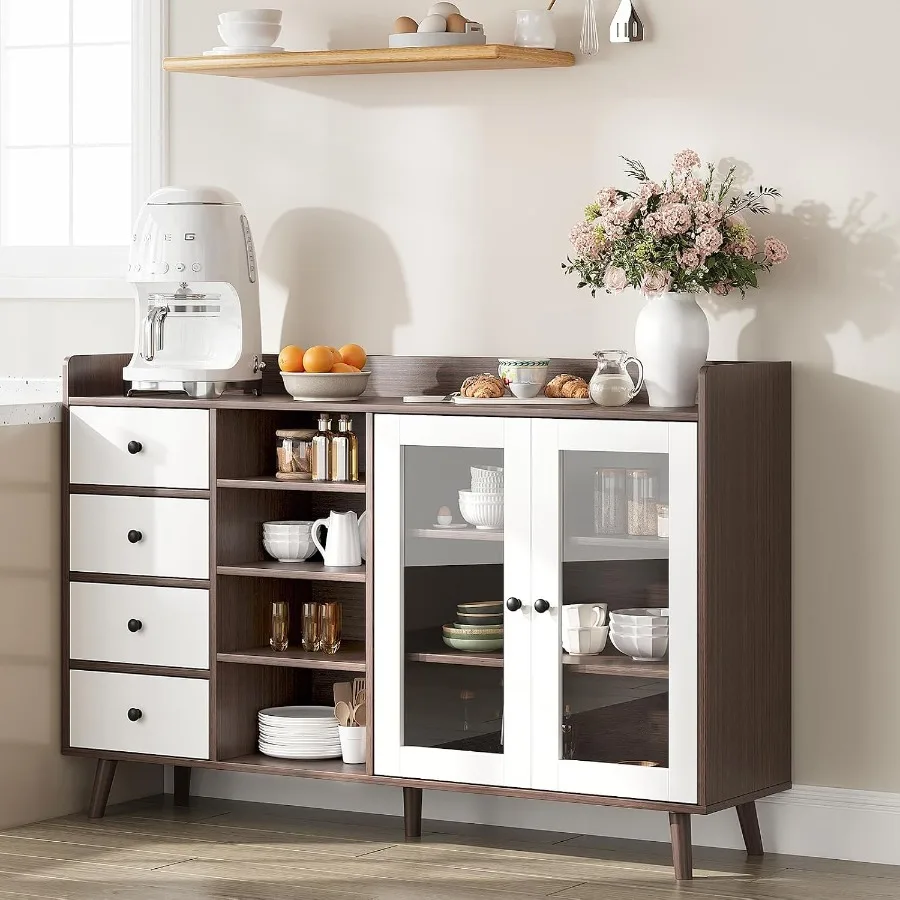 Aparador com Porta de Vidro 55 - Storage & Organization avaliação e preço