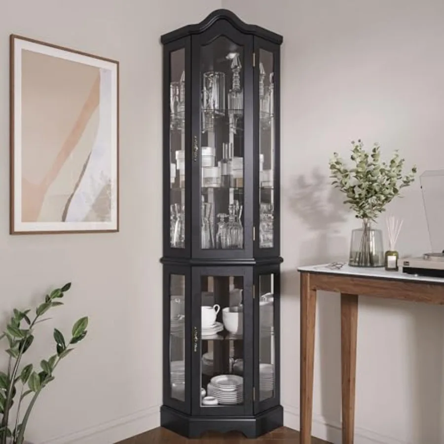 Vitrine de vidro com iluminaçã - Kitchen avaliação e preço