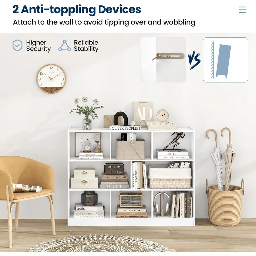 Estante de 8 cubos para sala d - Storage & Organization avaliação e preço