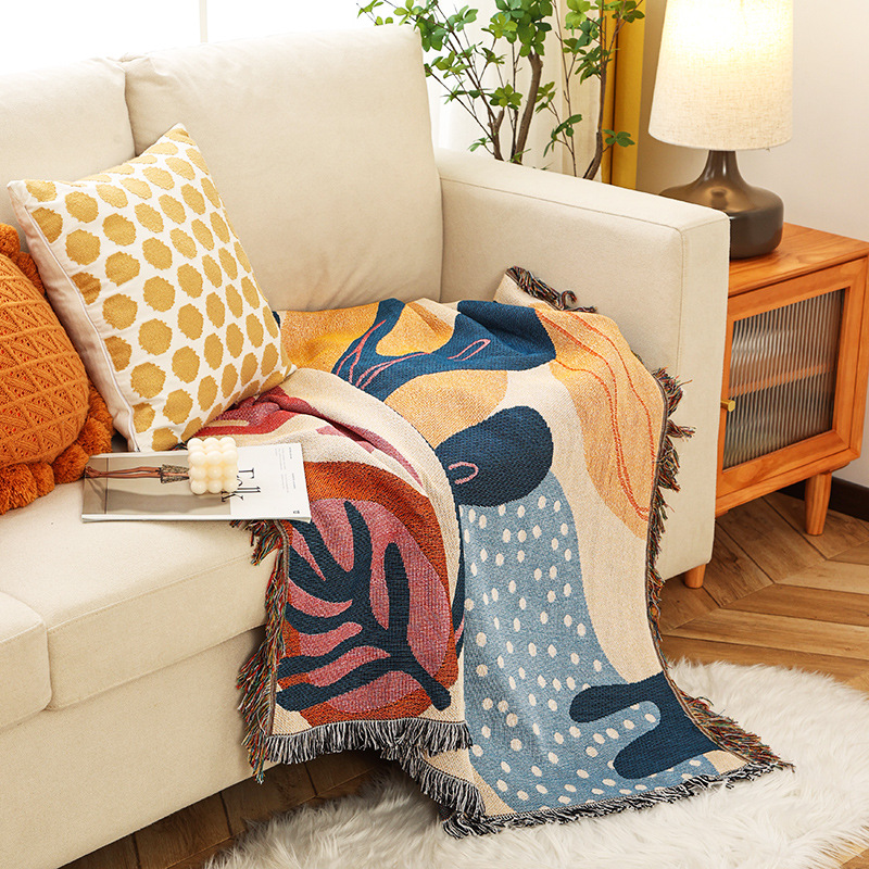 Textile City Ins Alice Plant P - Boho Throw Blanket Fringe avaliação e preço